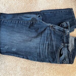 Dear John Denim size 30 slightly distressed tapered leg